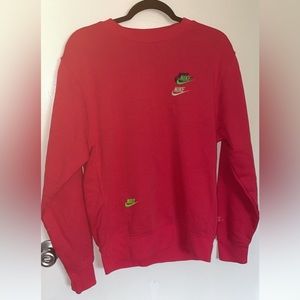Red Nike Pullover Unisex